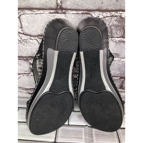 ALEGRIA Lara Pewter Mosaic LAR-780 Slip-On Comfort Sandals Women Sz 38EU/7.5M US - Picture 12 of 16